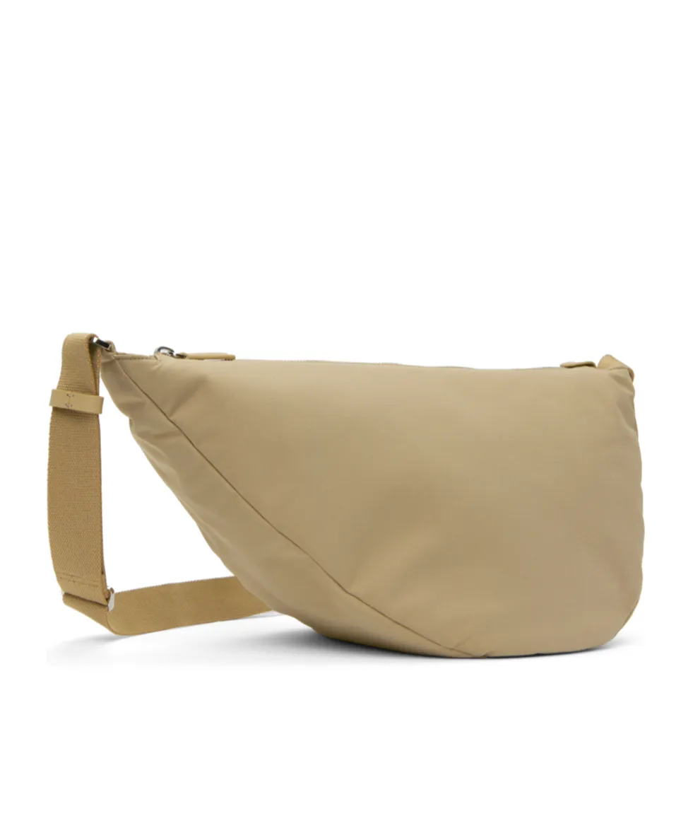 Slouchy Banana Zipper Cross-Body Bag