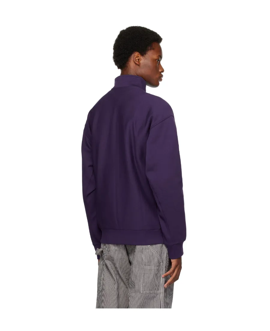 Vertical Collar Zipper Casual Jacket