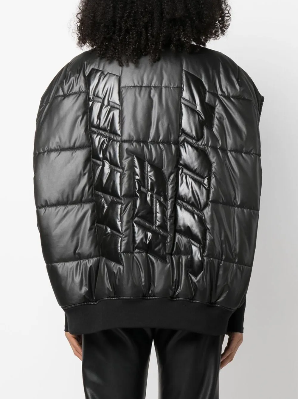 Khrisjoy Padded Zip-Up Bomber Vest