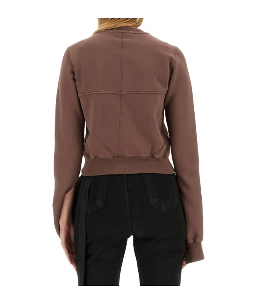 Organic Cotton Cropped Sweatshirt