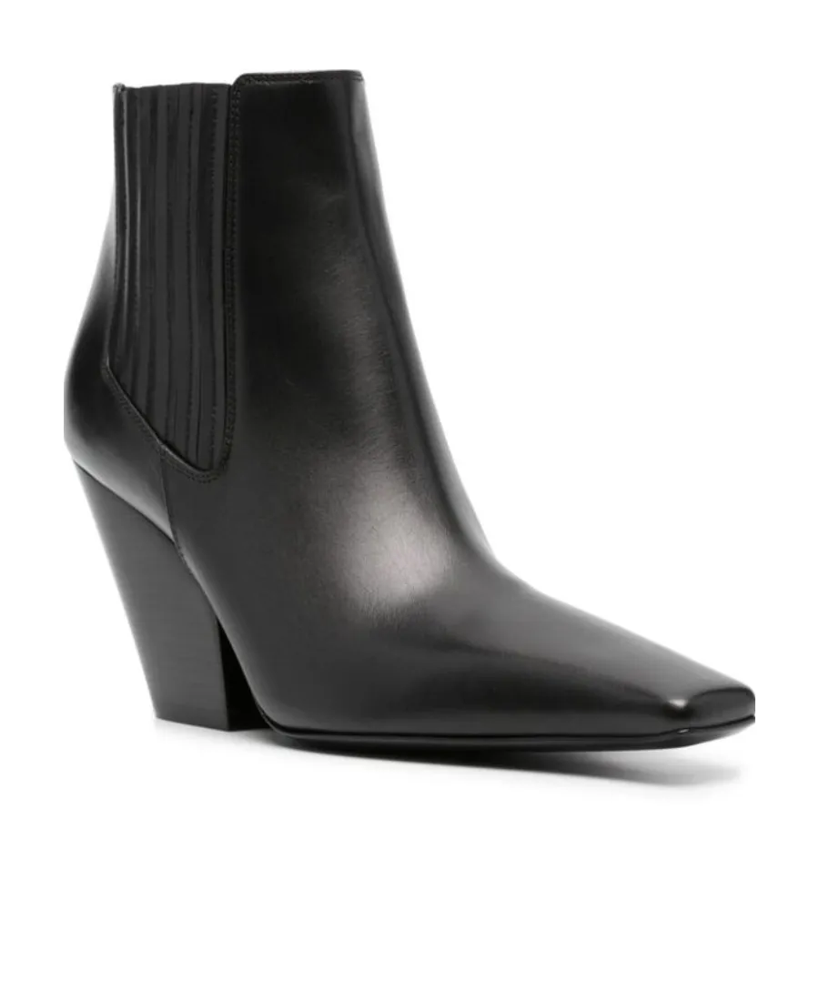 Casadei Square Toe Ankle Boots