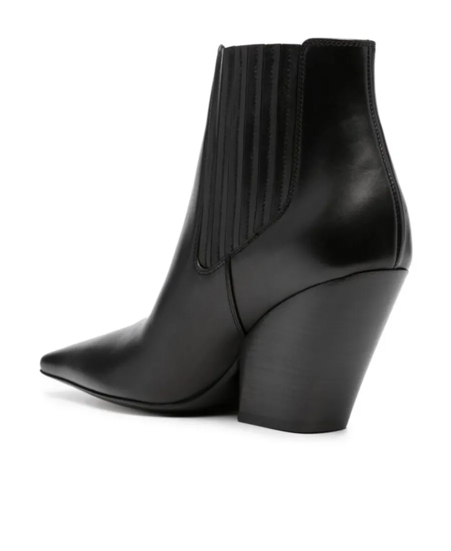 Casadei Square Toe Ankle Boots