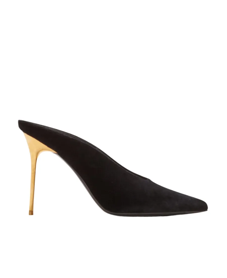 Velvet Ruby Mules