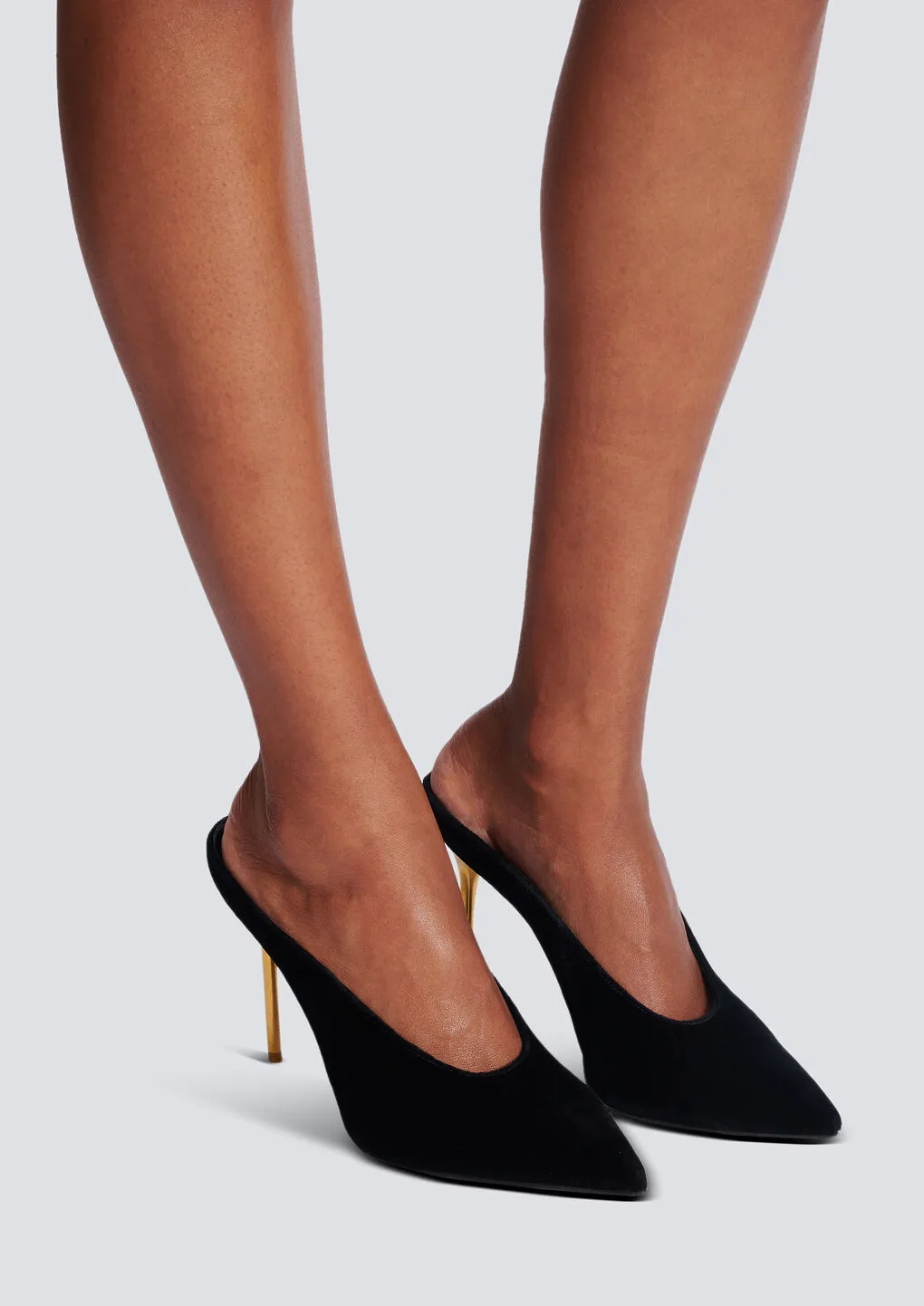 Velvet Ruby Mules