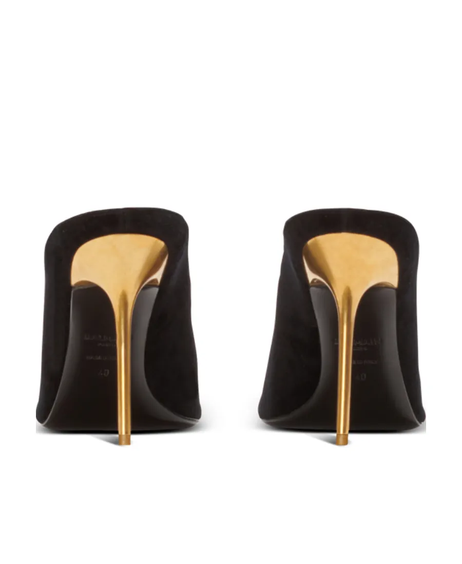 Velvet Ruby Mules