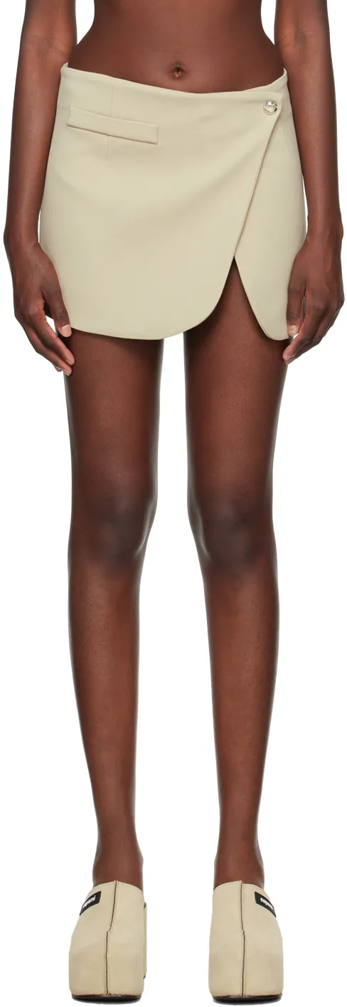 Skirt With Slit Front