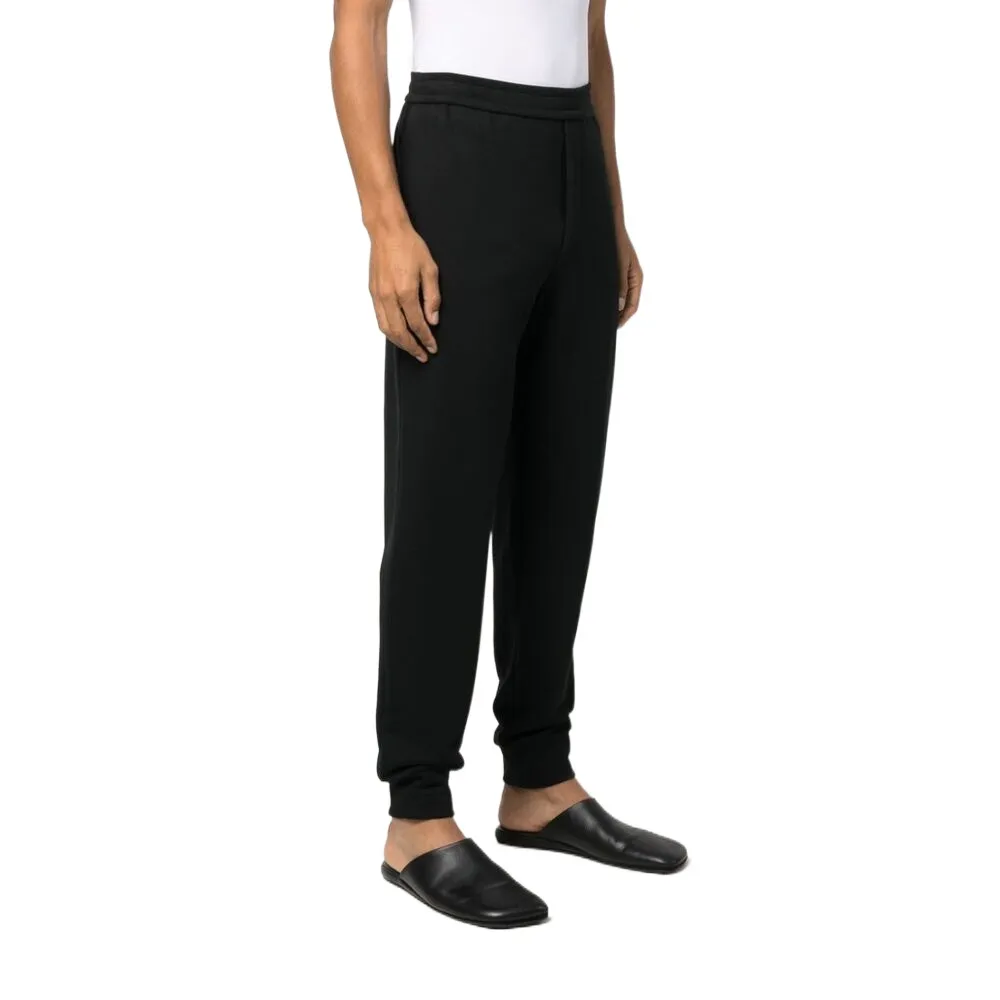 Tapered Cotton Track Pants