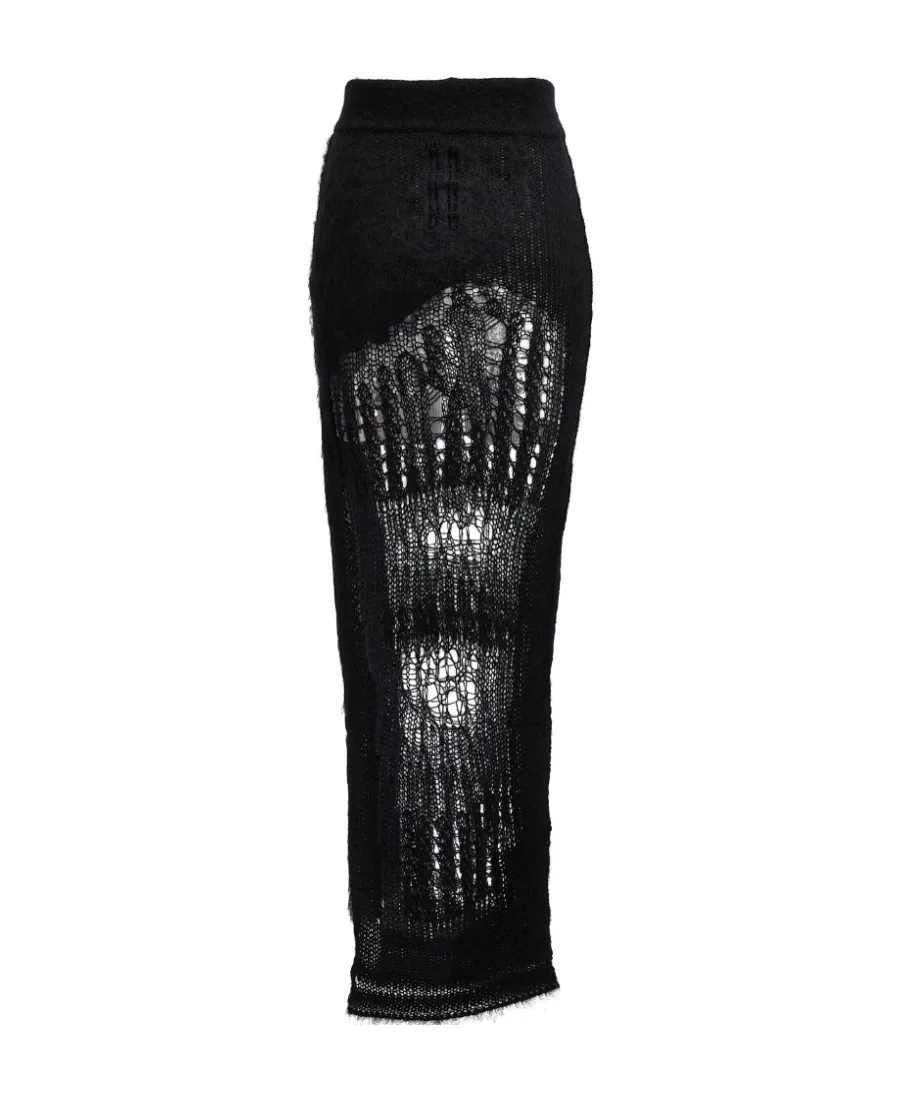 Ziggy Ripped Knitted Skirt