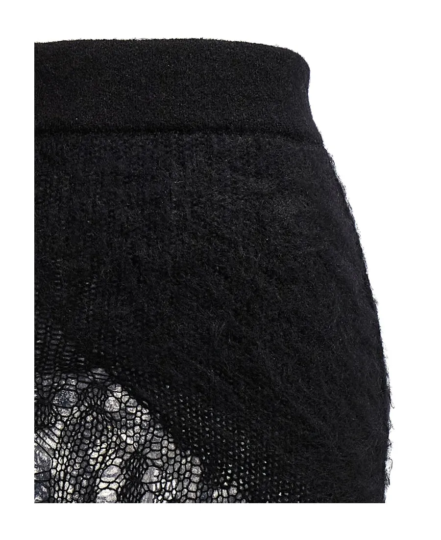 Ziggy Ripped Knitted Skirt