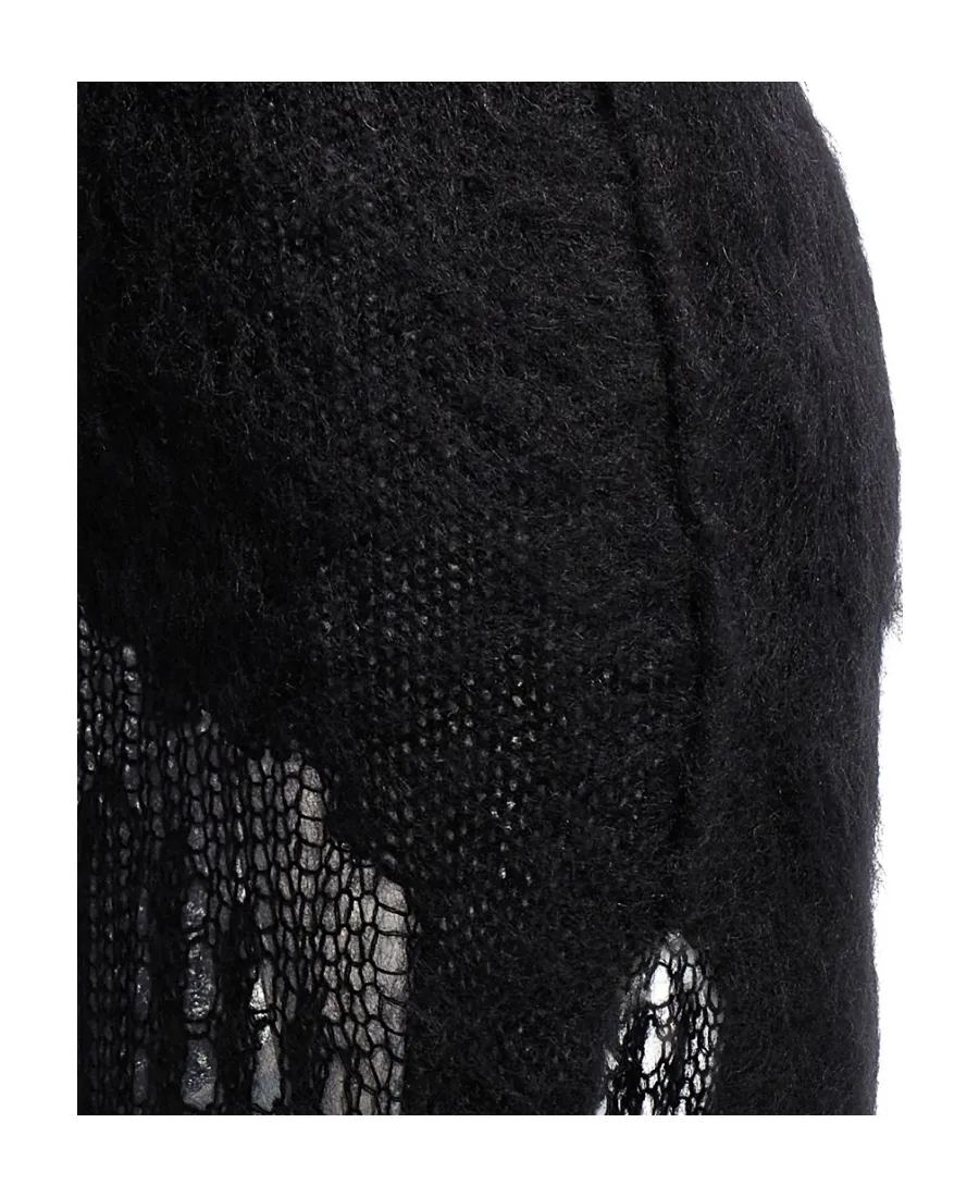 Ziggy Ripped Knitted Skirt