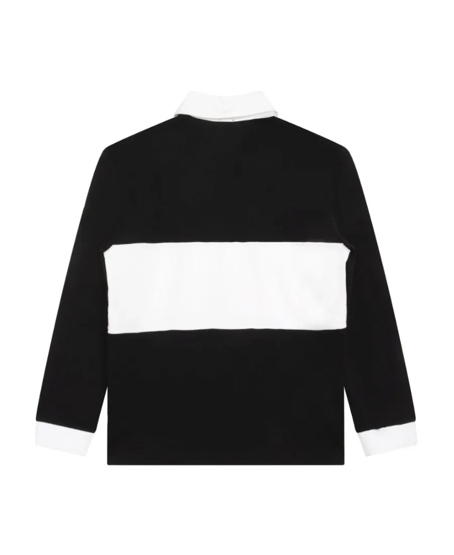 Long-Sleeved Polo Shirt