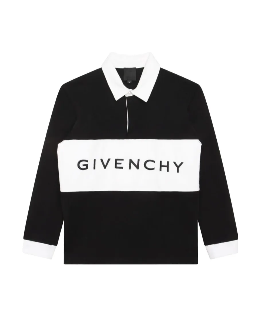 Long-Sleeved Polo Shirt