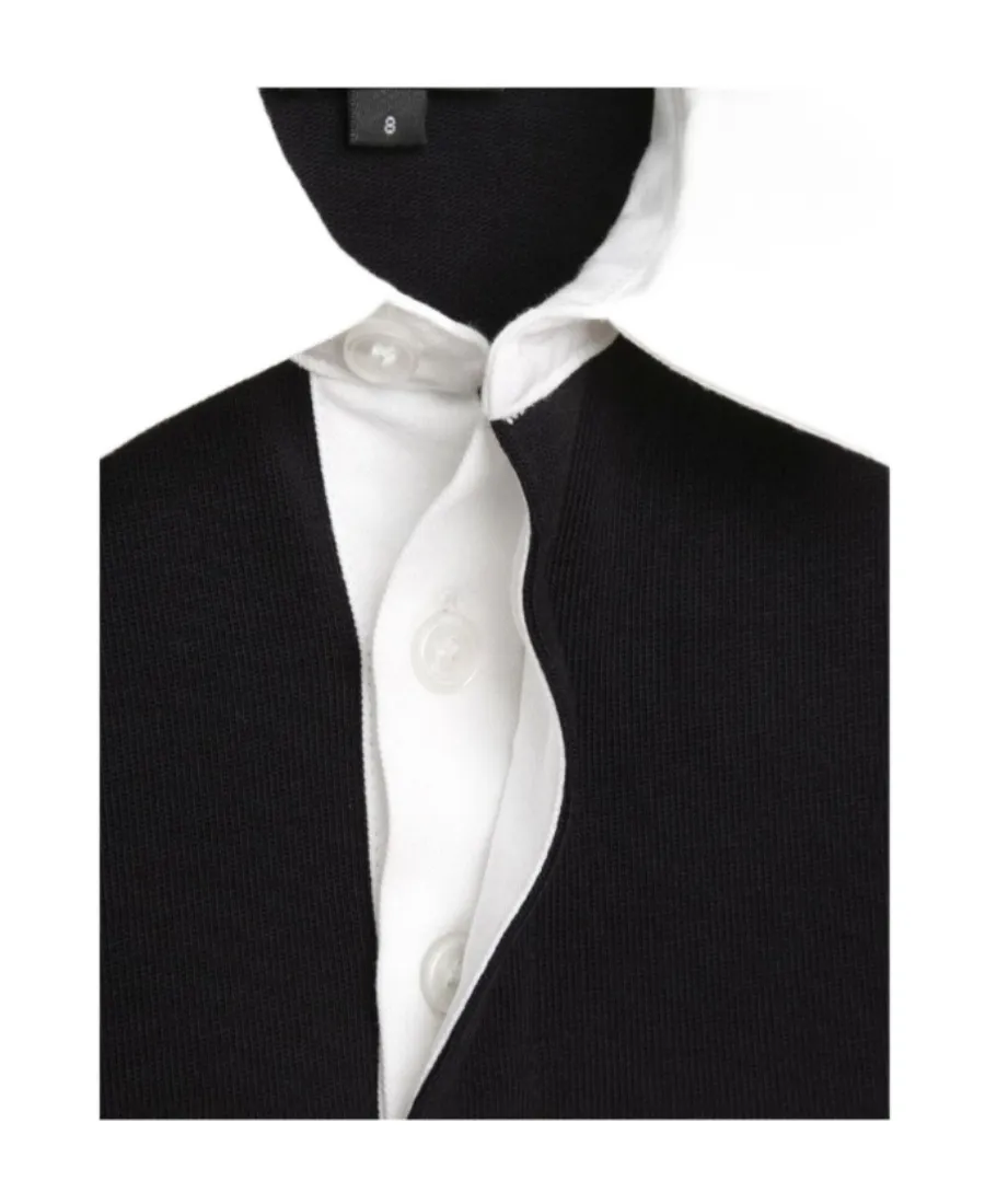 Long-Sleeved Polo Shirt