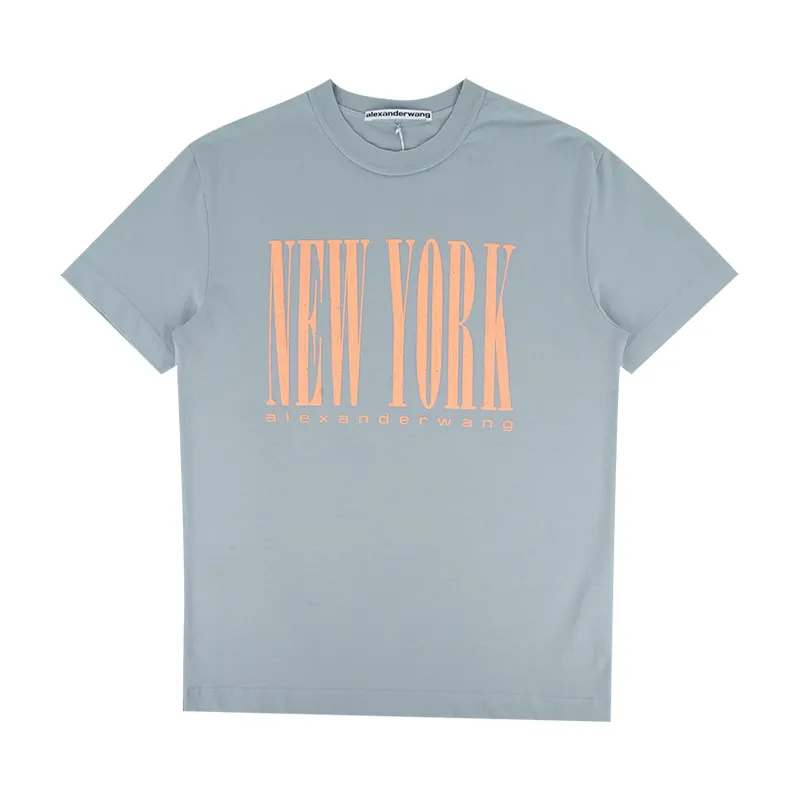 Round Collar Logo T-Shirt