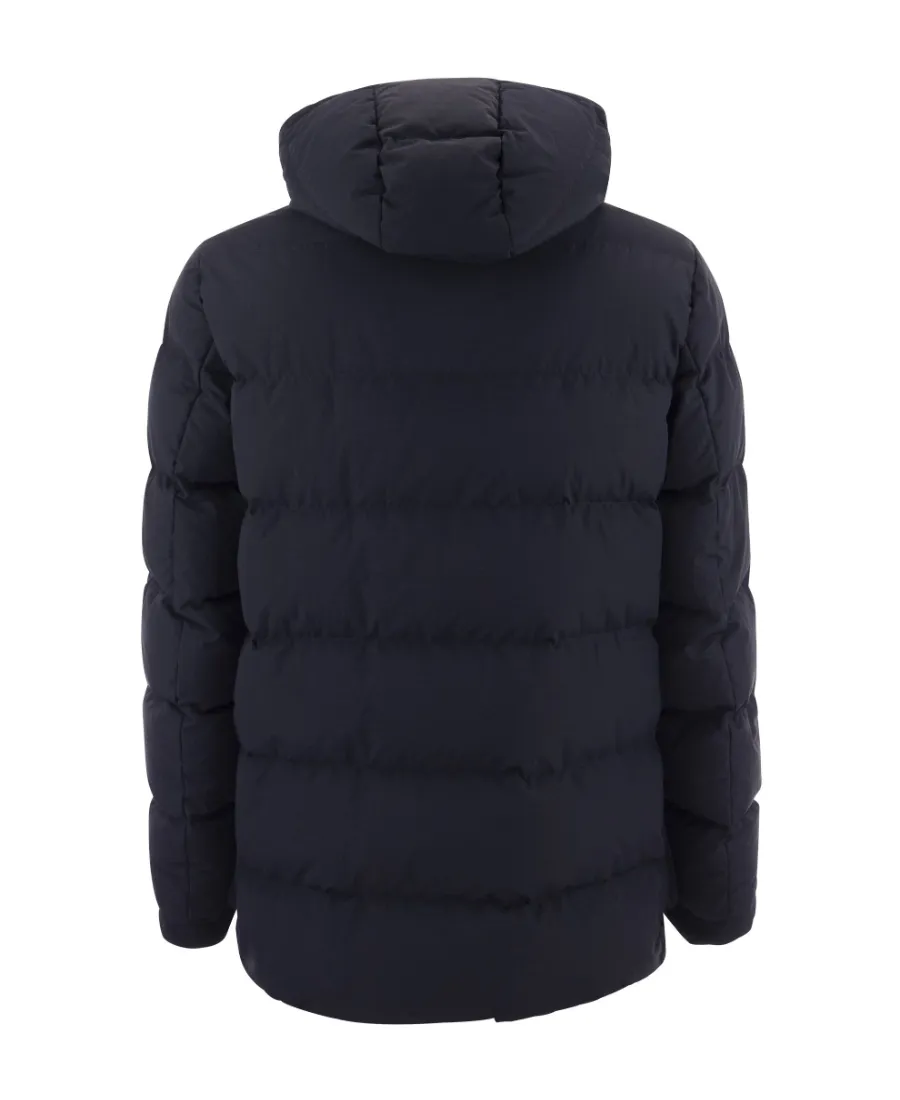 3 Ganci Piuma Hooded Jacket