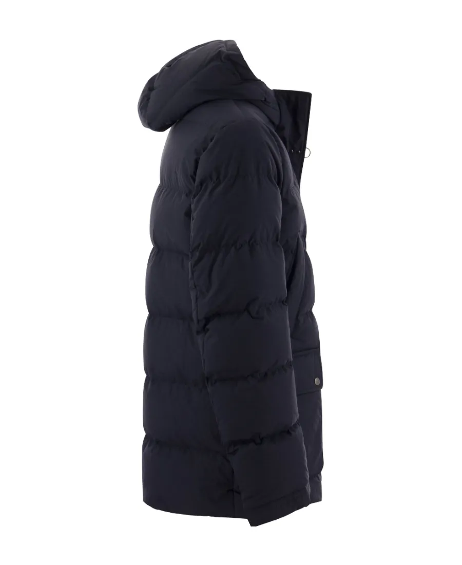3 Ganci Piuma Hooded Jacket