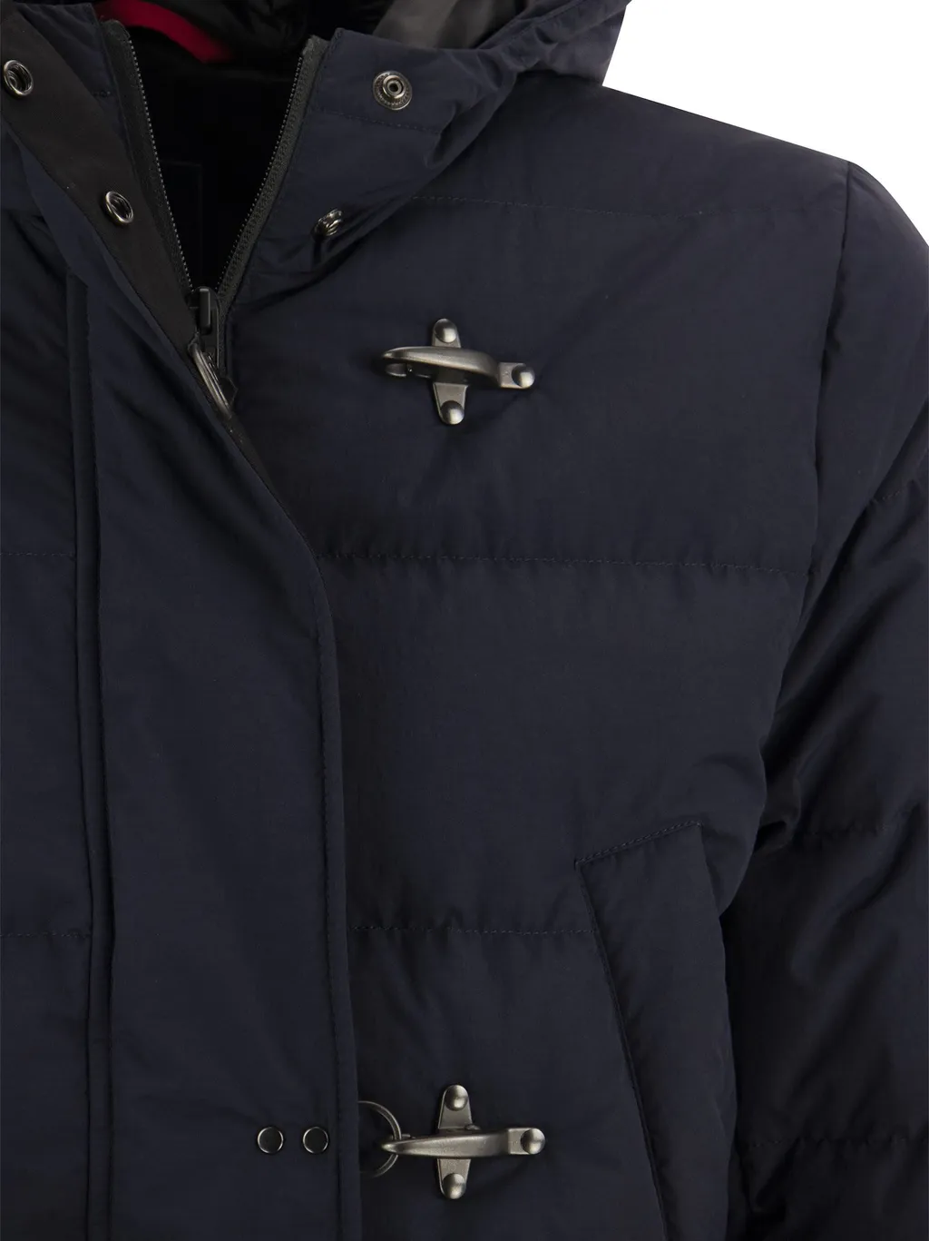 3 Ganci Piuma Hooded Jacket