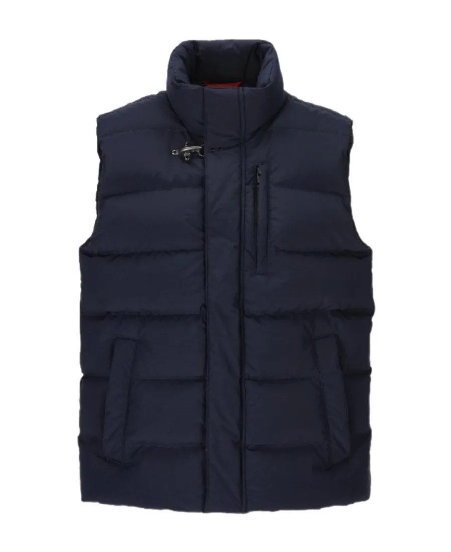 Vertical Collar Vest Down Jacket