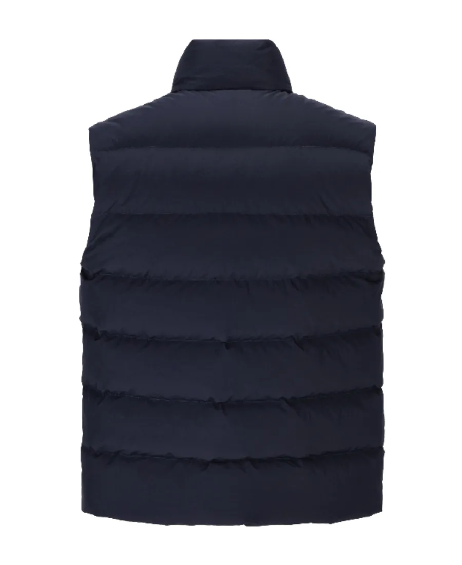 Vertical Collar Vest Down Jacket