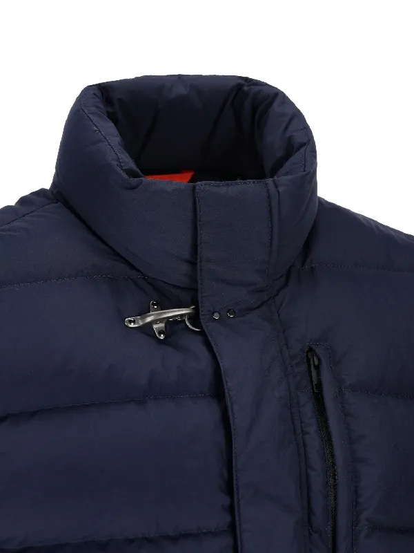 Vertical Collar Vest Down Jacket