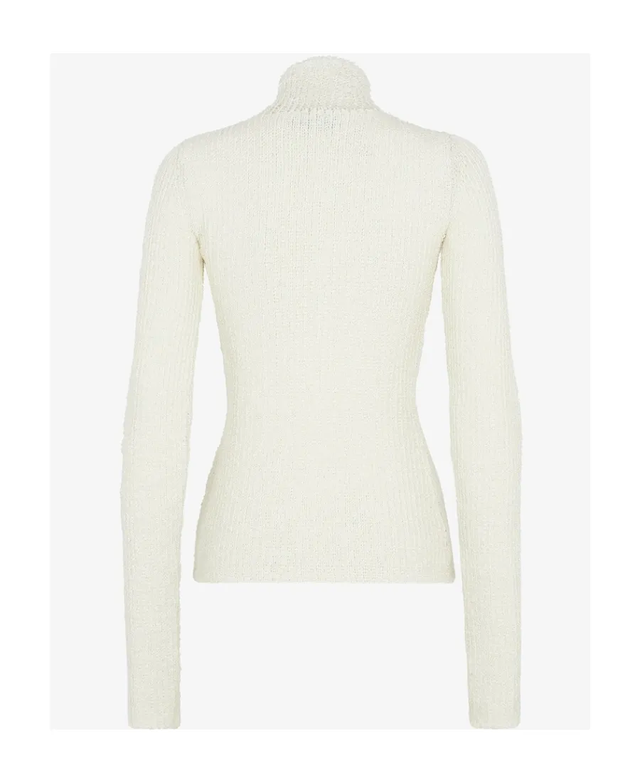 Fendi Long-Sleeved Terry Effect Jumper