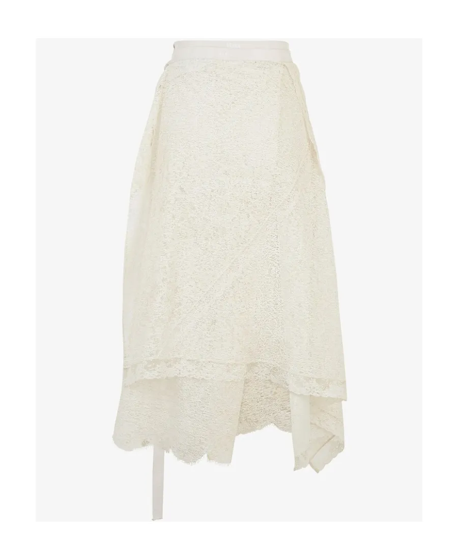White Lace Skirt