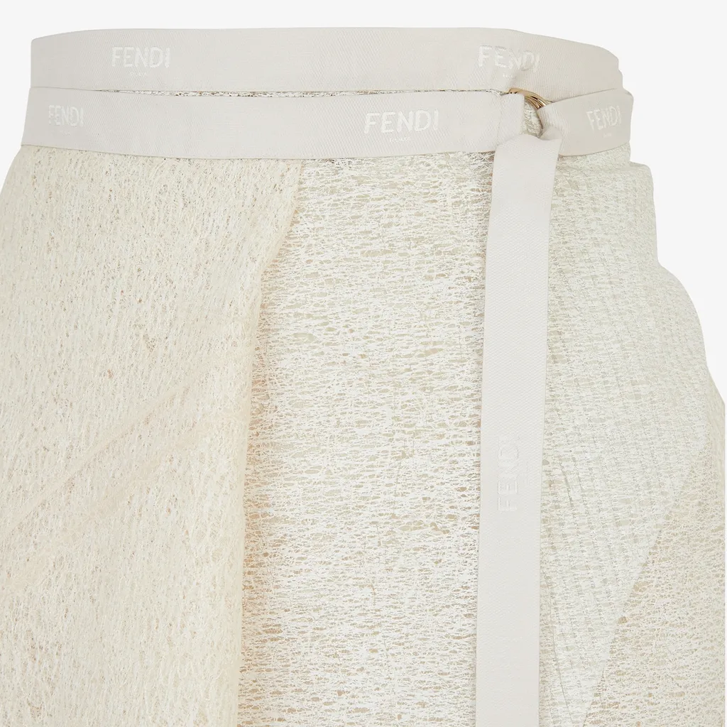 White Lace Skirt