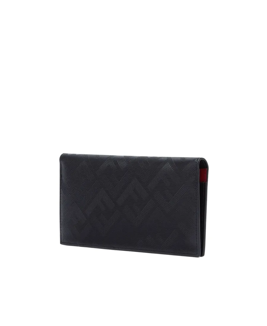 Fendi Shadow Logo Plaque Wallet