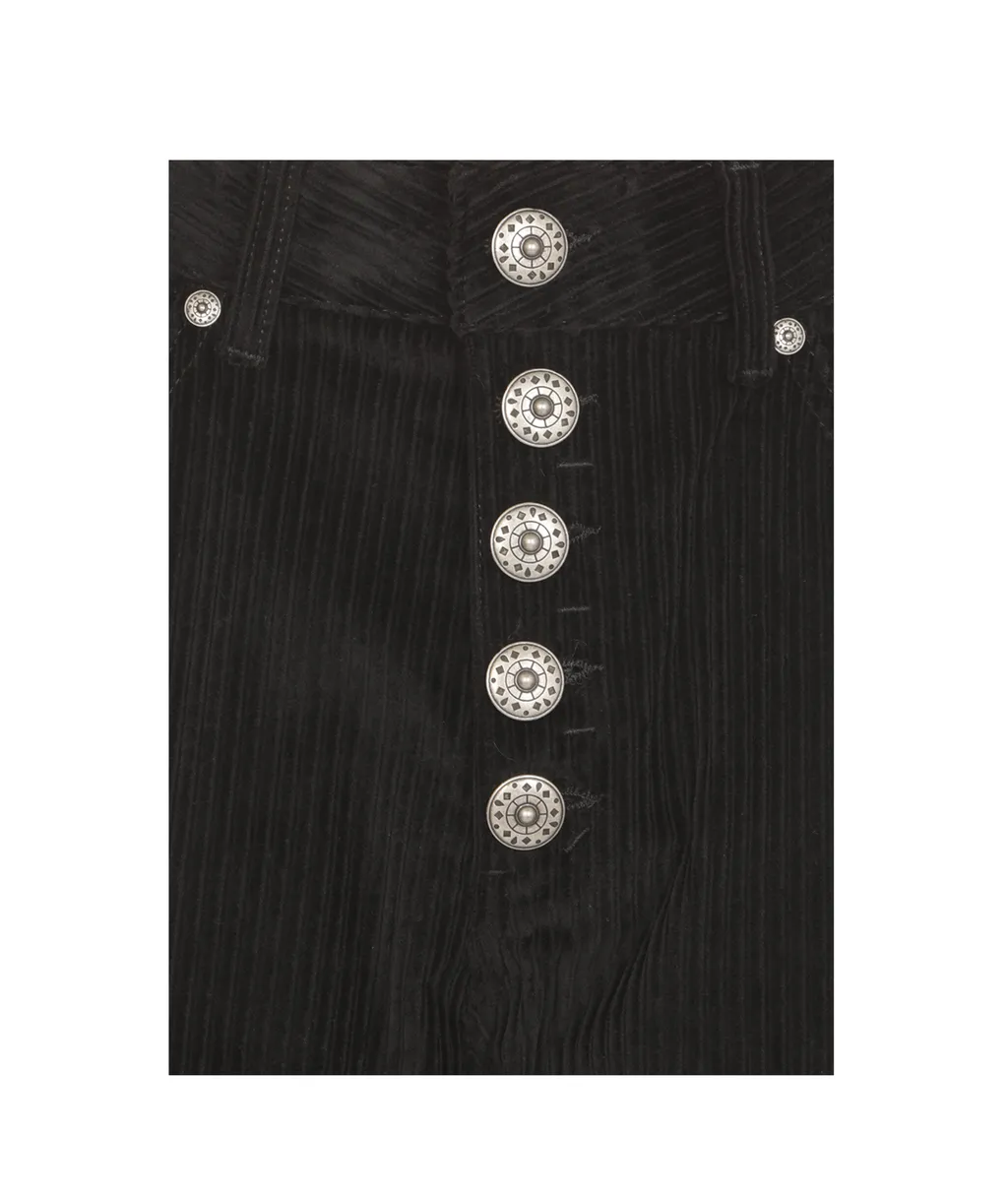 Dondup Buttoned Corduroy Pants