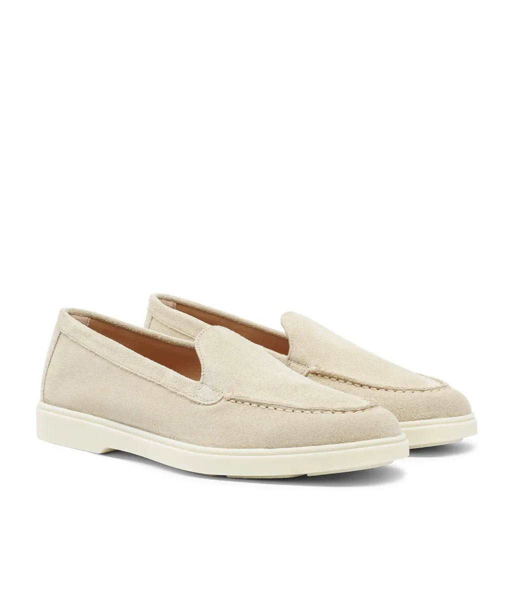 Santoni Logo Moulded Loafers