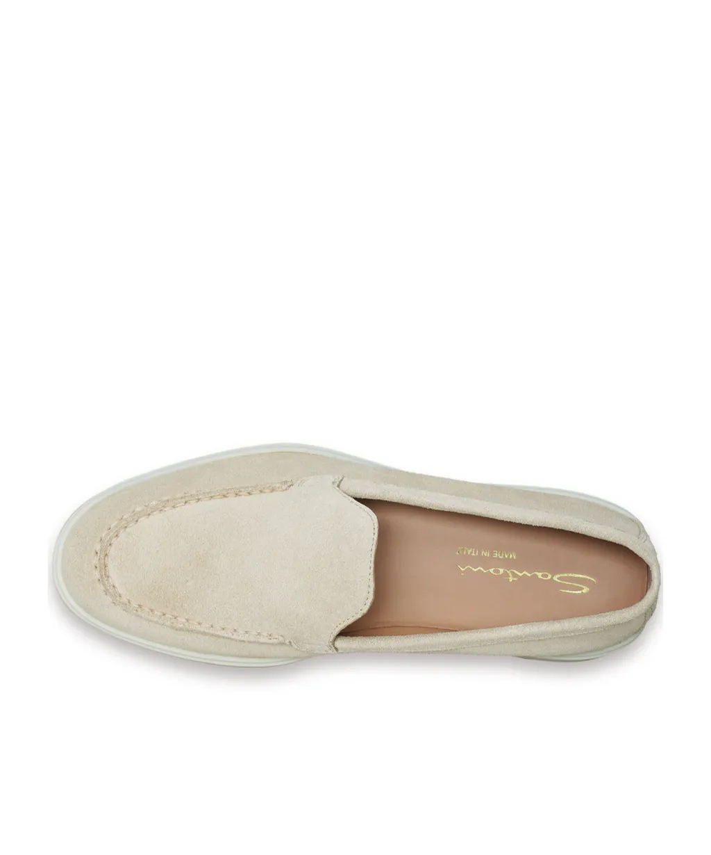 Santoni Logo Moulded Loafers