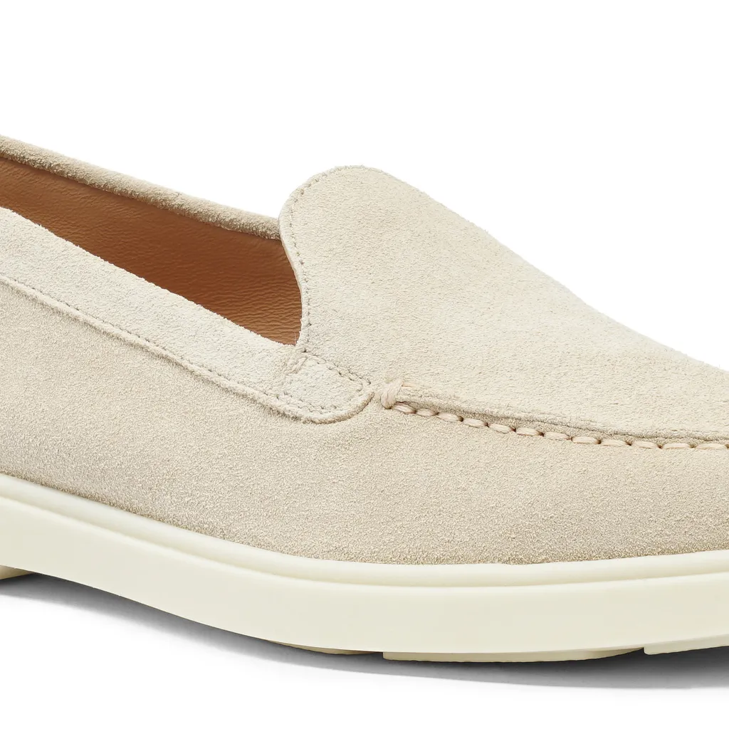 Santoni Logo Moulded Loafers