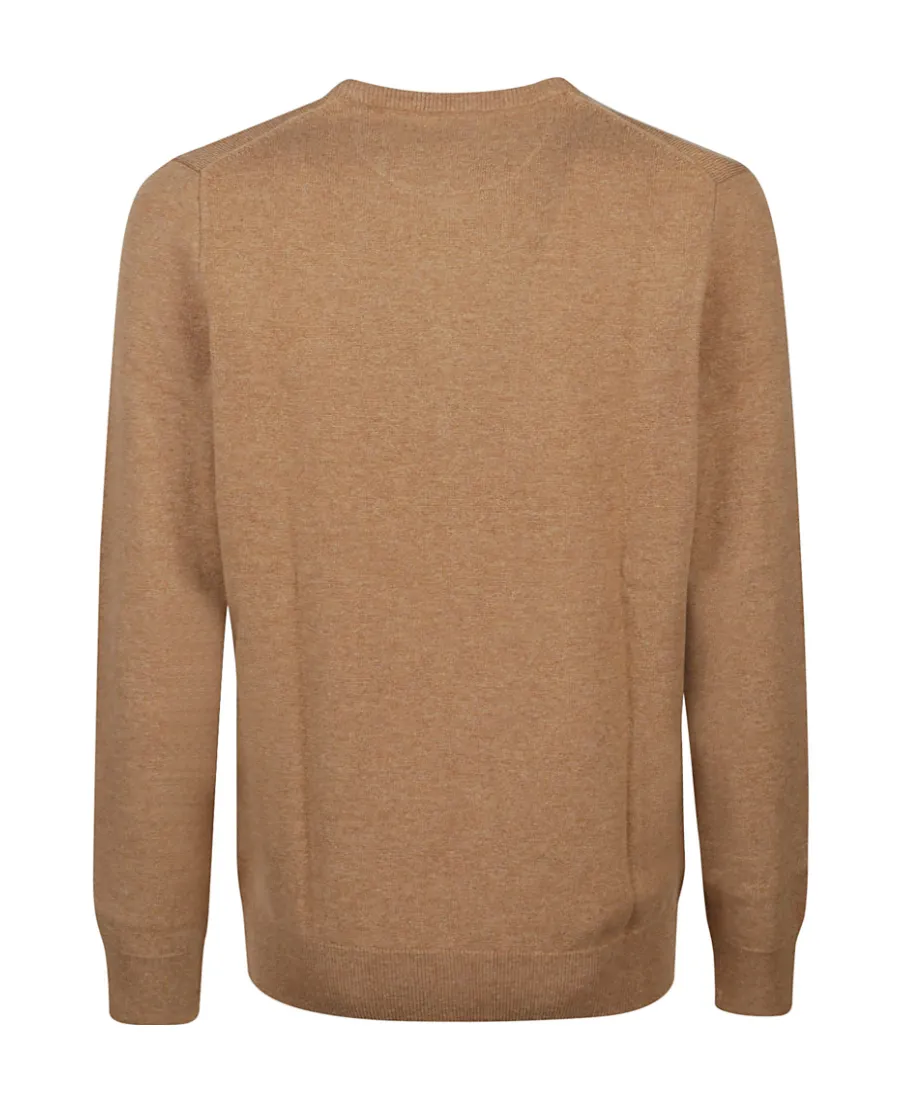 Polo Ralph Lauren Logo Embroidered Knitted Jumper