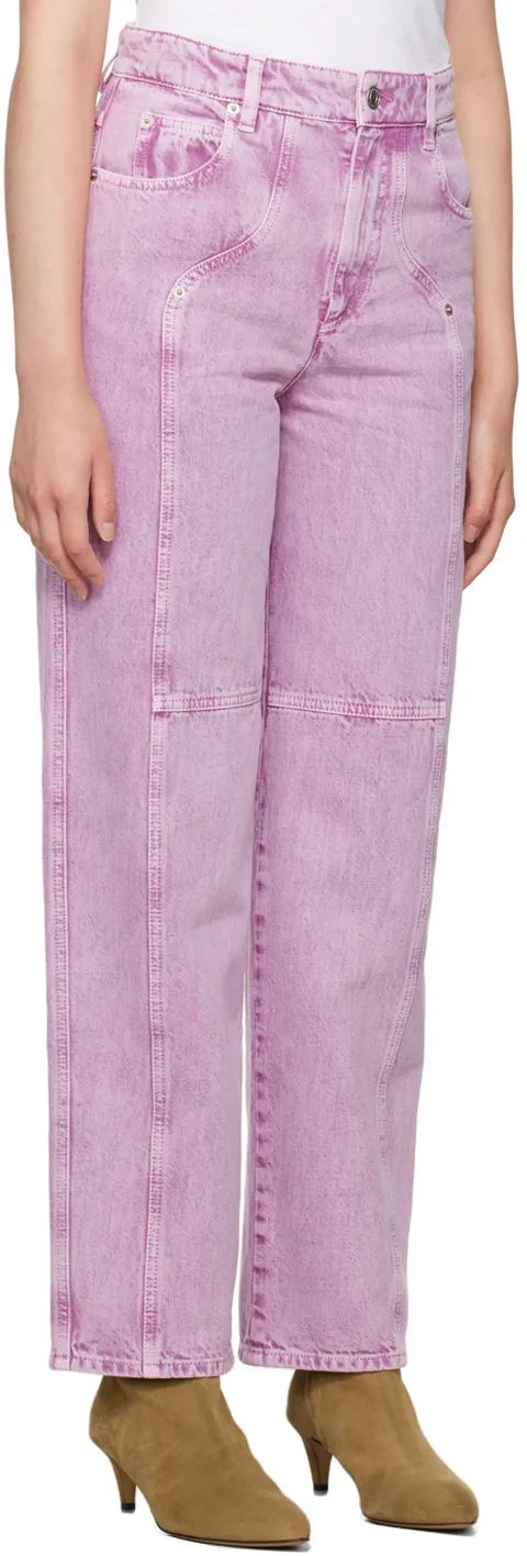 Straight-Leg Cotton Jeans