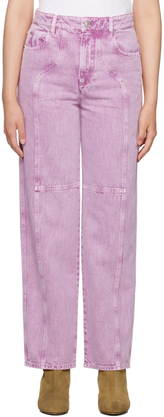 Straight-Leg Cotton Jeans