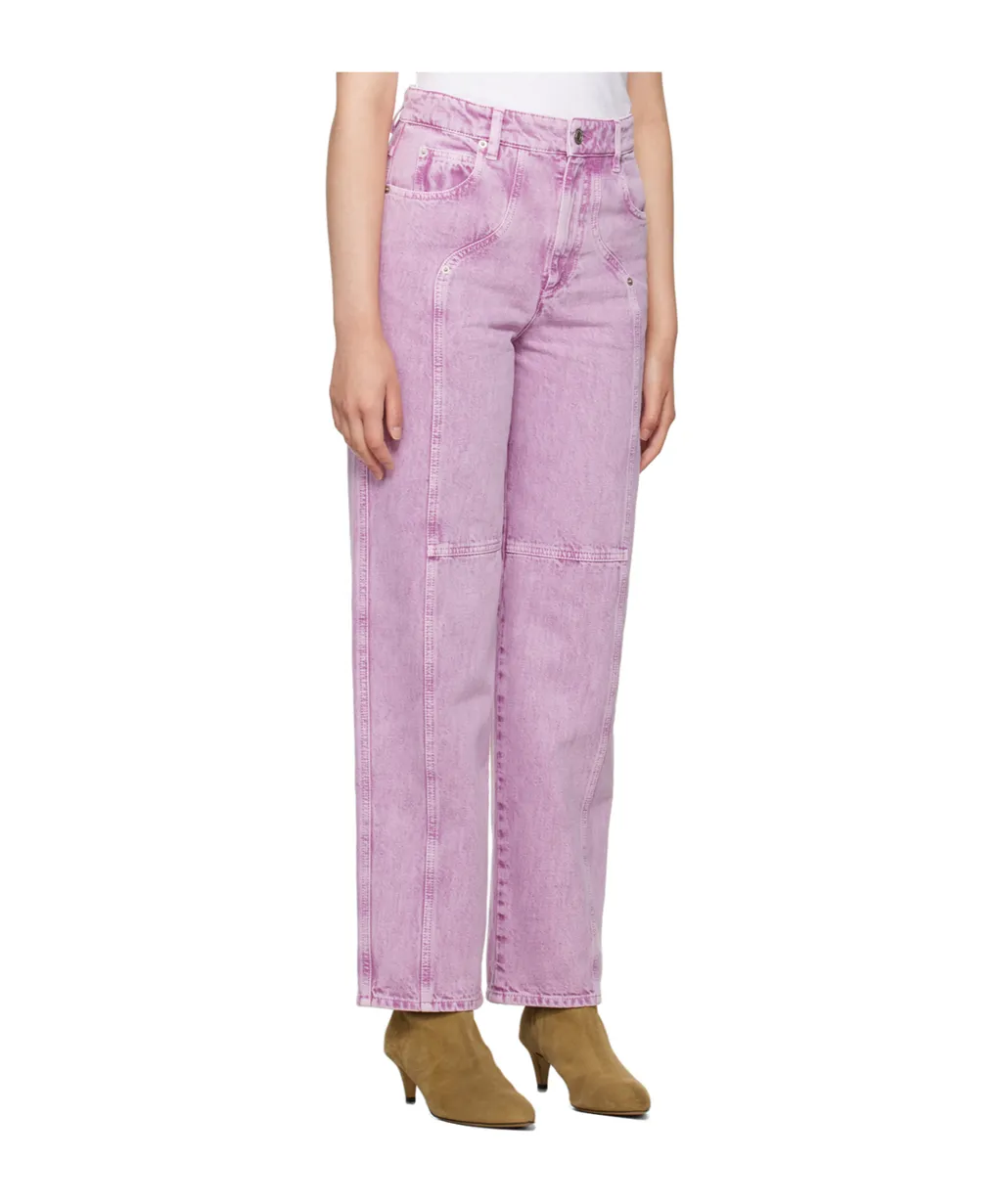 Straight-Leg Cotton Jeans