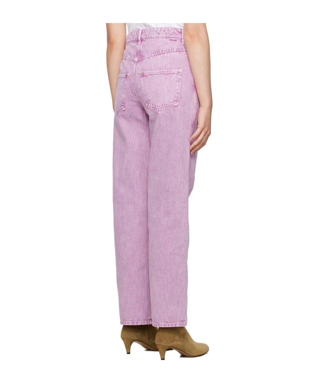 Straight-Leg Cotton Jeans