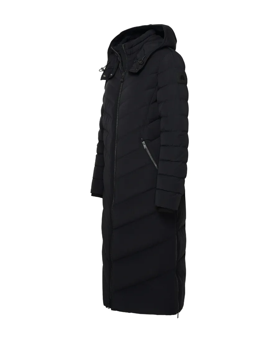 Hooded Quilted Parka Coat