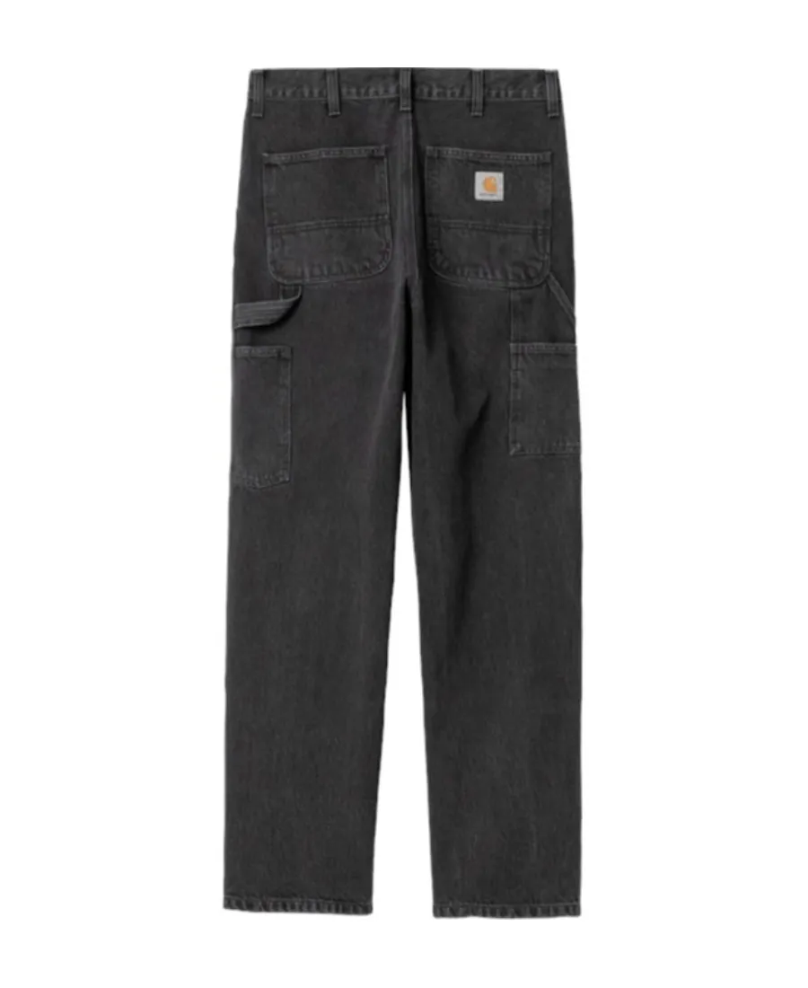 Logo-Patch Straight-Leg Jeans