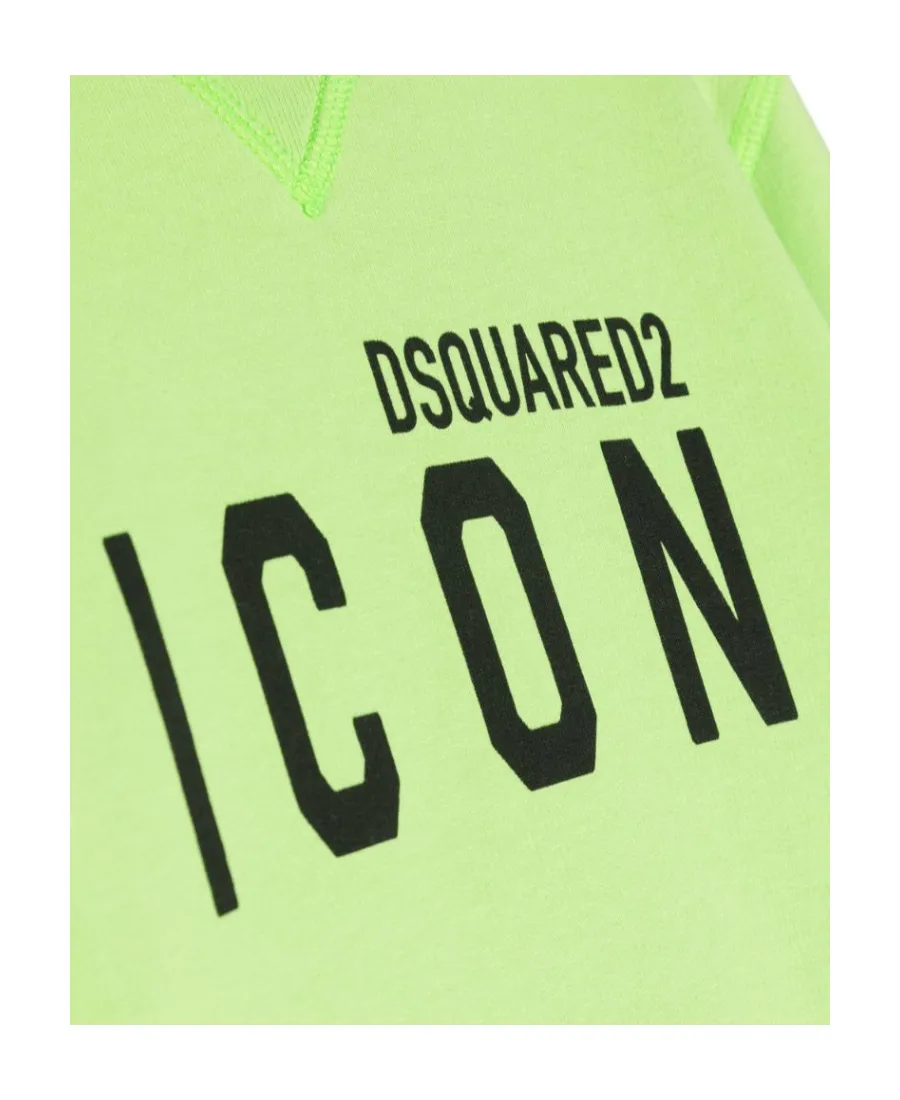 Dsquared2 Kids Logo Printed Crewneck Sweatshirt