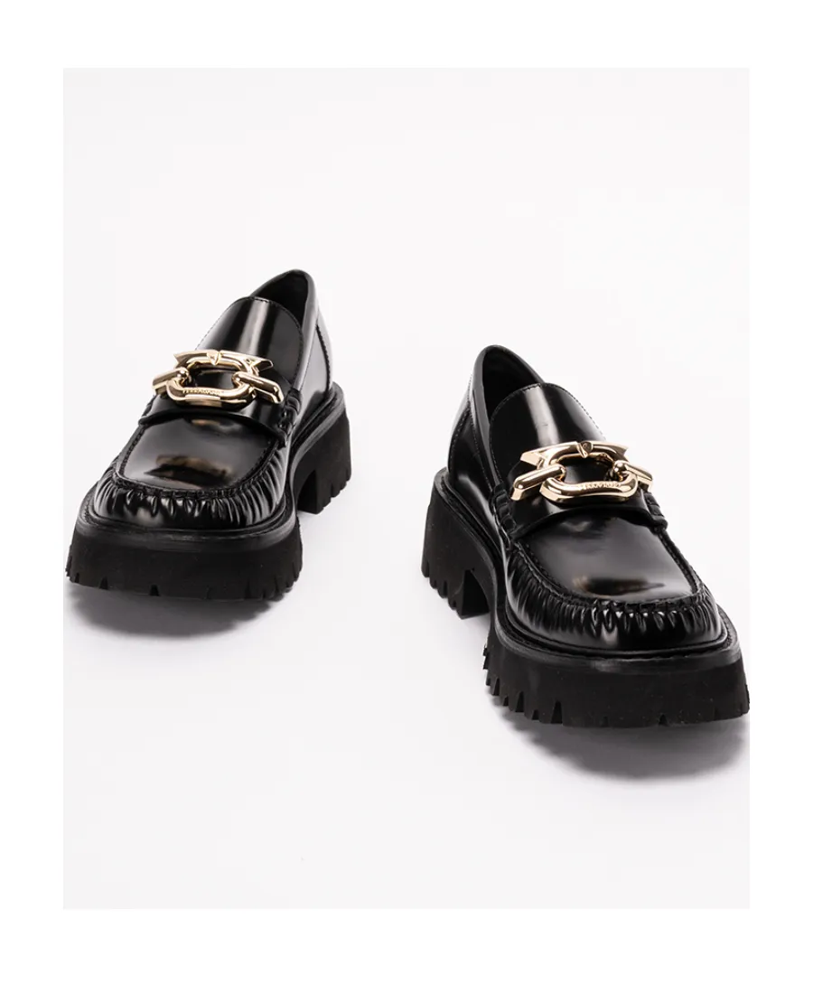Salvatore Ferragamo Gancini Buckle Slip-On Loafers