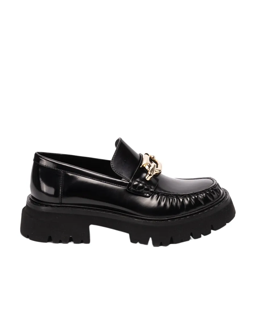 Salvatore Ferragamo Gancini Buckle Slip-On Loafers
