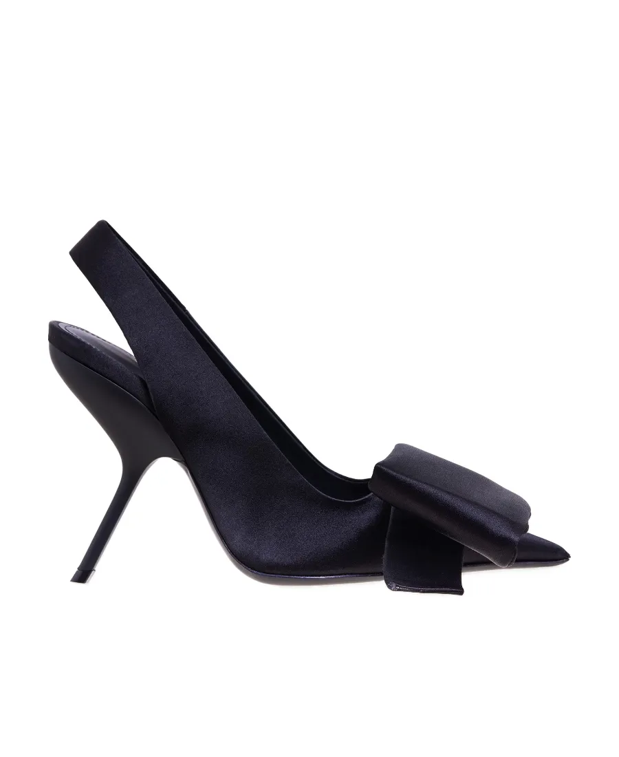 Salvatore Ferragamo Pointed-Toe Slingback Pumps