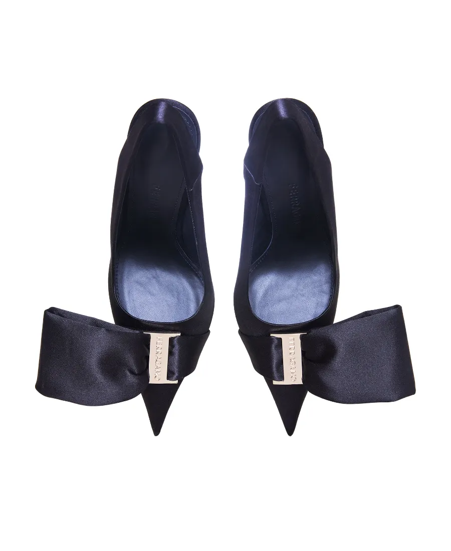 Salvatore Ferragamo Pointed-Toe Slingback Pumps
