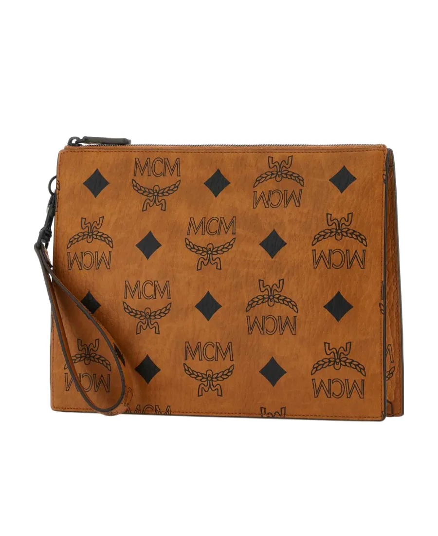 Logo Pattern Clutch