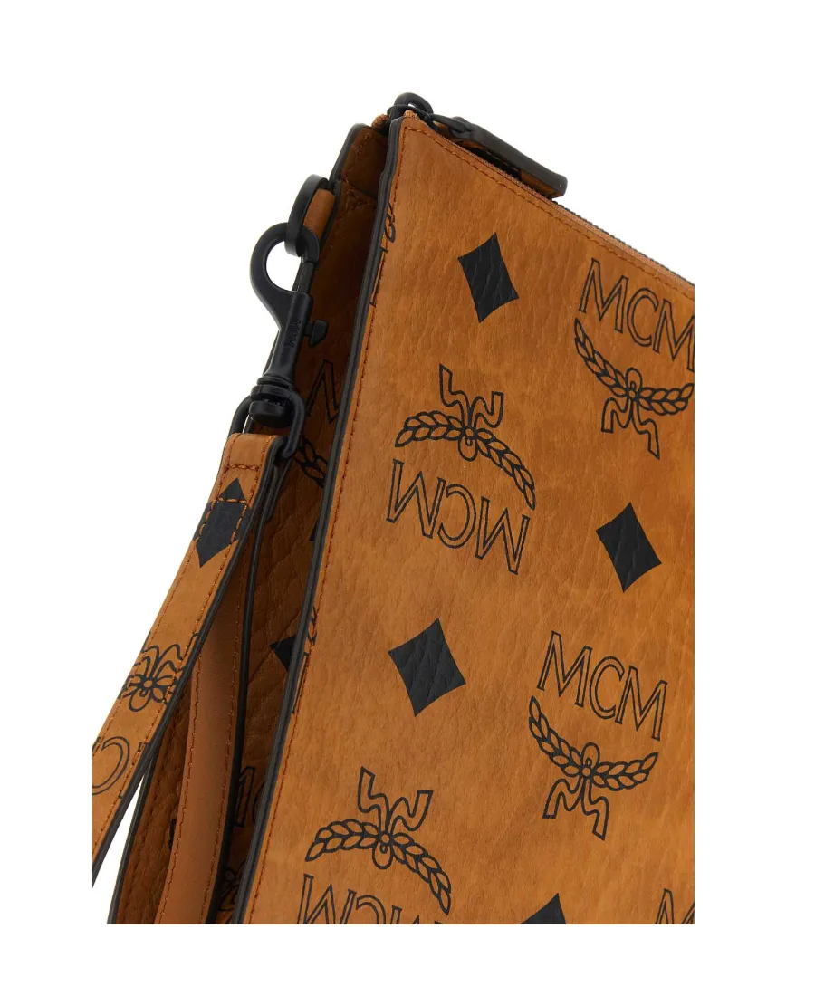 Logo Pattern Clutch