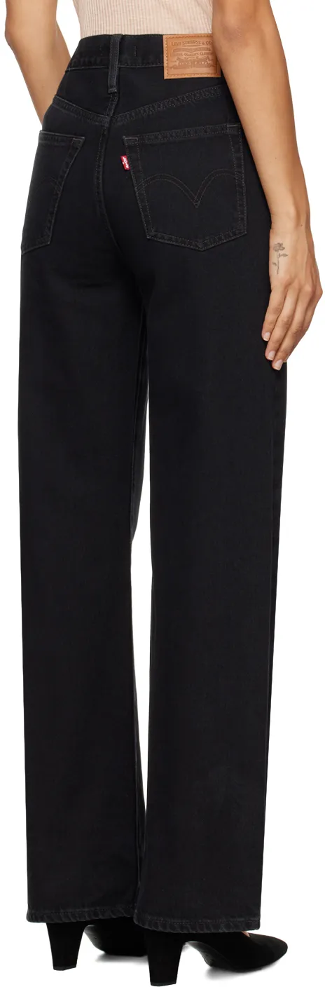 Levi's Logo Patch Wide-Leg Jeans