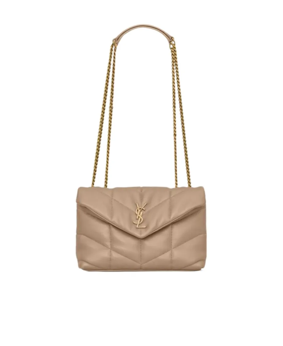 Puffer Toy Bag In Quilted Lambskin