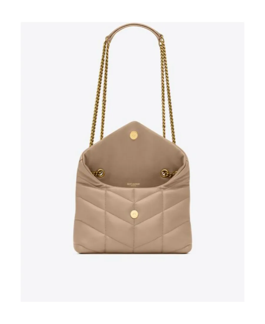 Puffer Toy Bag In Quilted Lambskin