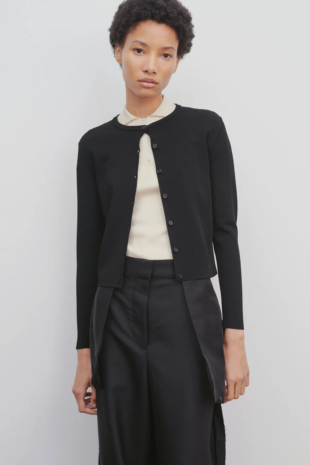 Long-Sleeve Cardigan